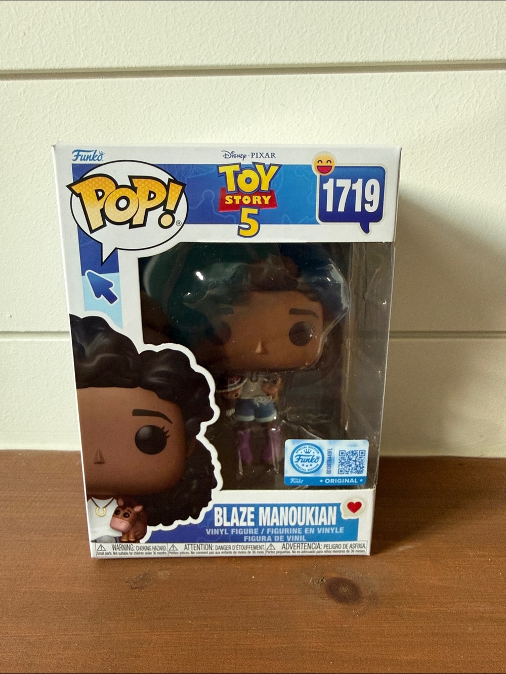 Funko Pop! Toy Story 5 Blaze Manoukian Vinyl Figure - Brown Hair, Purple Boots
